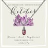 LUCIUS Birthstone Charms - October