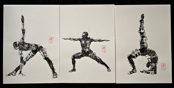 Image of Yogi-Tech Silk Screen Prints III
