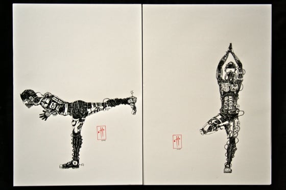 Image of Yogi-Tech Silk Screen Prints 