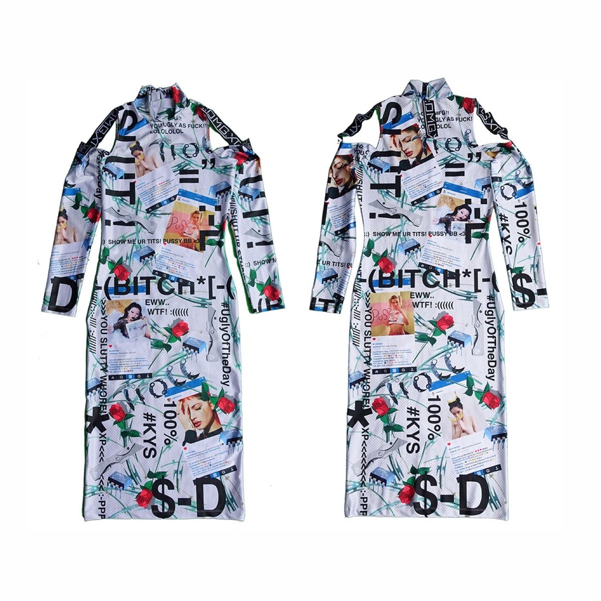 DVMVGE KY$' 182 Full-Print Dress (size: S) last one! | AMPM Online