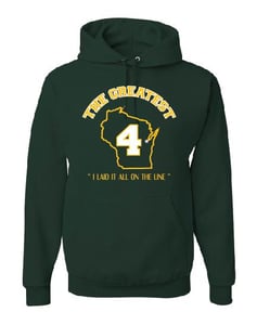 Image of Brett Favre Hooded Sweatshirt