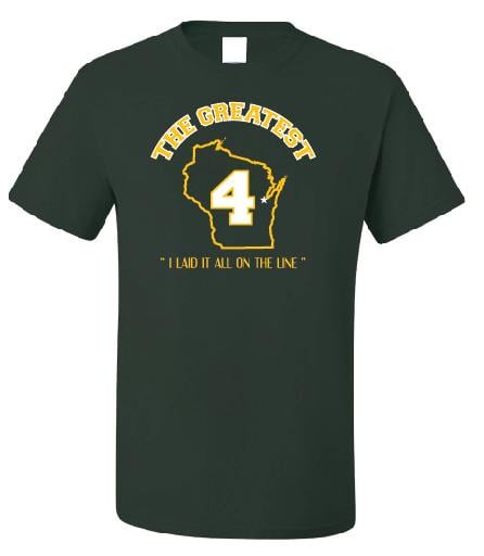 brett favre t shirt