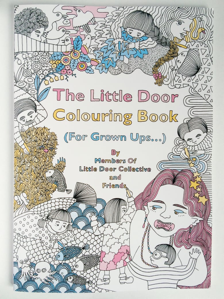 Image of The Little Door Colouring Book (For Grown Ups)