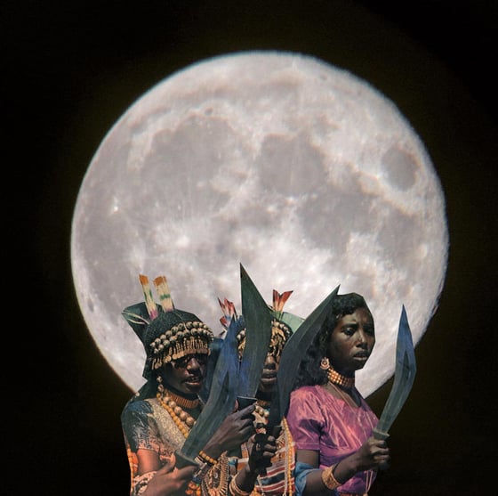 Image of MOON MAIDENS print