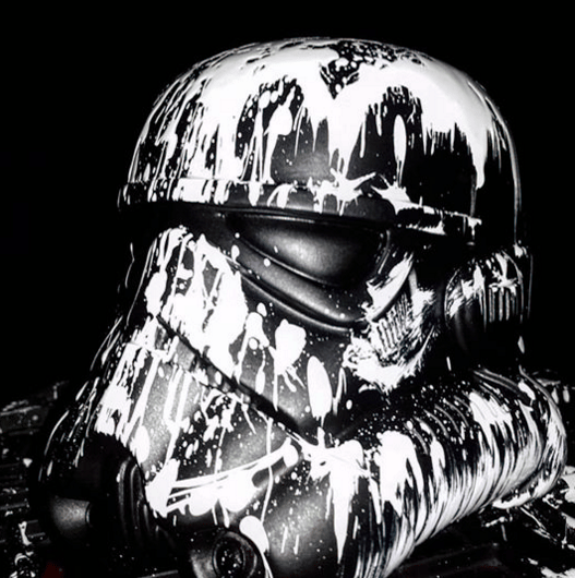 Image of Stormtrooper " Abstract Corpse Paint"