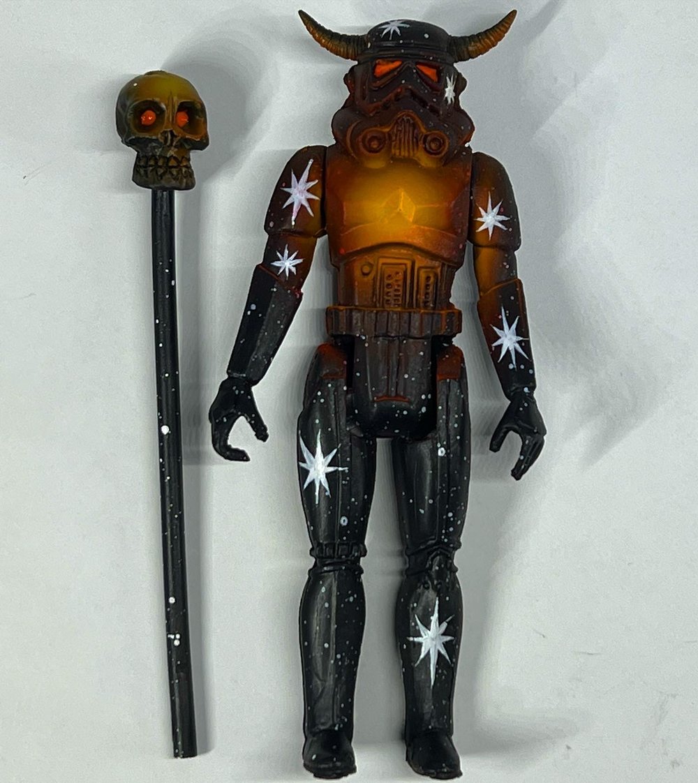 Warlock Trooper “Smoldering Ember of Eternity” resin figure