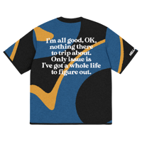 Image 8 of Life - Blue/Gold/Black - Knitted Shirt