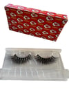 Kansas City Chiefs Inspired Eyelashes_