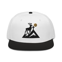 Image 3 of Christian Sportsman's Assoiation - Branded Black Back logo Flat Bill Snapback Hat