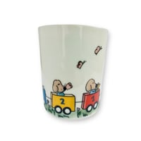 Image 2 of Puppies in Wagons Mug (450m / 15oz)