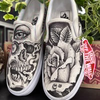 Image 1 of [ORIGINAL] VANS  - SKULL&ROSE