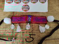 Image 6 of Festie choker pompoms / shells etc