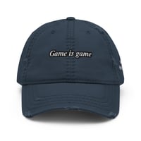 Image 3 of Game is game Distressed Dad Hat