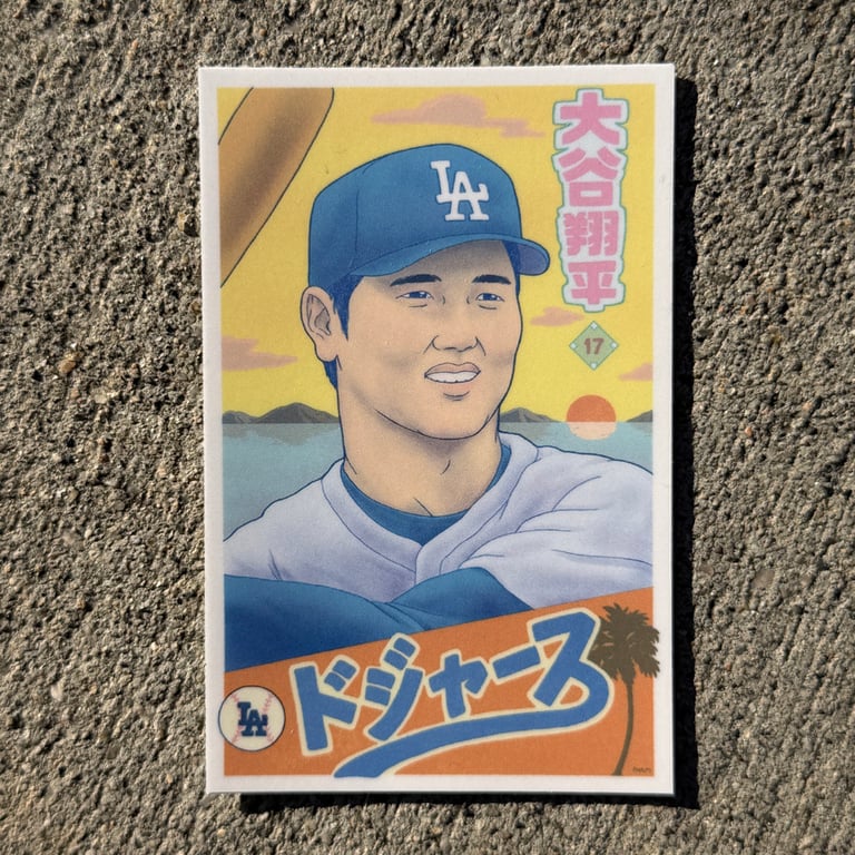 Shohei Stickers by John Pham