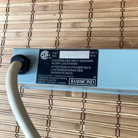 Image 3 of Hammond 1U 6-Outlet Rack Power Strip • 70s made in Canada