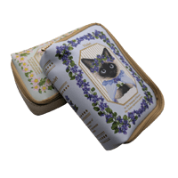 Image 1 of 💐😺Wildflower Cat Zip Pouch😺💐