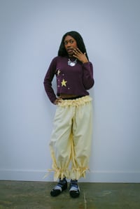 Image 3 of PALE YELLOW PIRATE PANTS