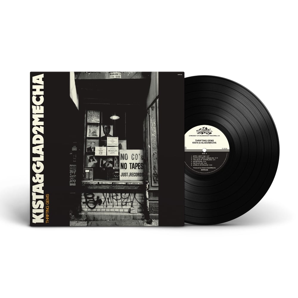 Image of Kista & Glad2Mecha - Thrifting Gems LP