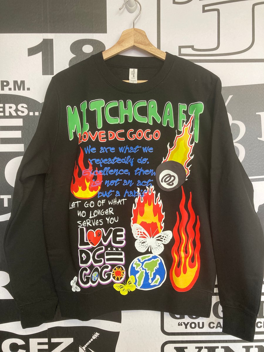 Image of Black MITCHCRAFT LOVE SC GOGO "Exellence Is A Habit" Crew