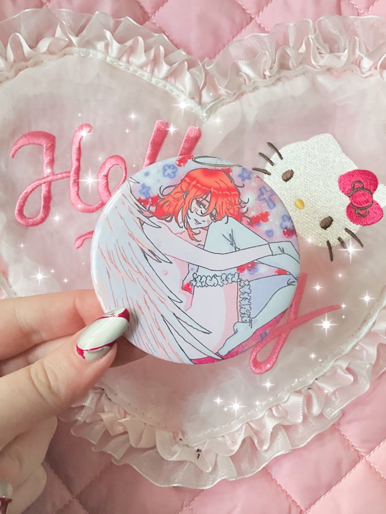 Image of Angel Devil Lingerie Large Badge 