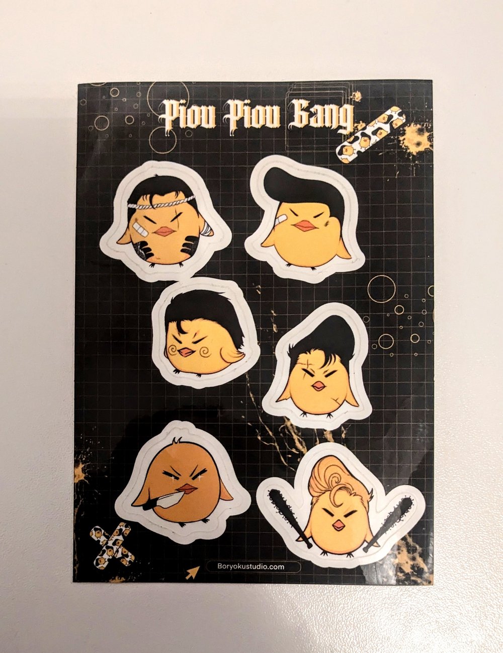 PIOU PIOU GANG STICKERS 