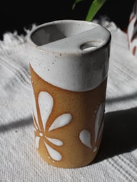 Image 1 of 'VERA BLANCA' Ceramic Travel Tumbler