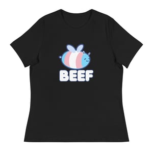 Women's Relaxed Fit Trans Beef Shirt