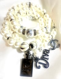 Image 2 of 4 stack pearl set