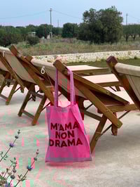 Image 2 of M’AMA NON DRAMA TOTE BAG PINK