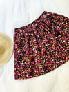 Preorder Pink/Orange Floral Corduroy Laura Skirt with Free Postage 