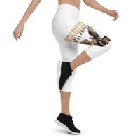 Image 3 of Women DIVINELY PROTECTED Capri Leggings