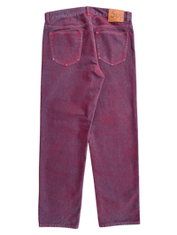 Image 2 of ‘23 Supreme Flocked Regular Jeans - 32