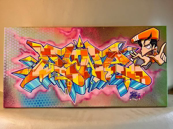 Image of Zone canvas (orange) 