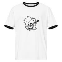 Banjo Squirrel Ringer Tee