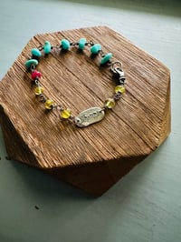 Image 5 of Campitos and green garnet SHINE charm bracelet