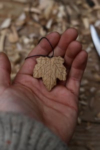 Image 2 of Sycamore leaf pendant 