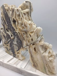 Image 3 of Sphalerite Druzy Large Slab Rough Edge Crystal - 2 Styles