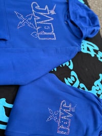 Image 1 of Blue Rhinestone Set