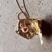 Image 1 of Collana • Cuore - Sei. Bianco