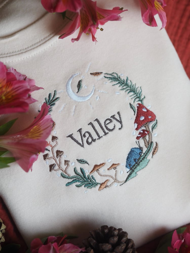 Image of It's Night Time In The Forest - Natural Short Sleeve Tee