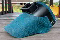 Fibre-metal Tigerhood turquoise floral 