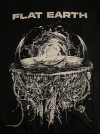 Image 2 of Flat Earth Space Horror T-Shirt