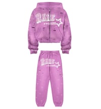 RARE PINK RHINESTONE SET