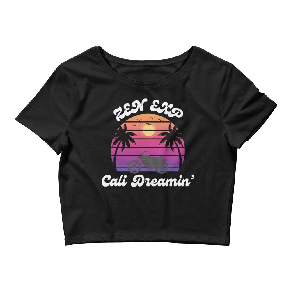 ZEN EXP - Cali Dreamin’ Women’s Crop Tee