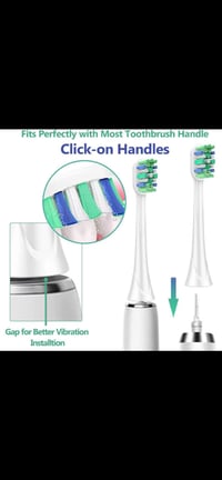 Image 2 of Philips Compatible Replacement Toothbrush Heads - 8 pack