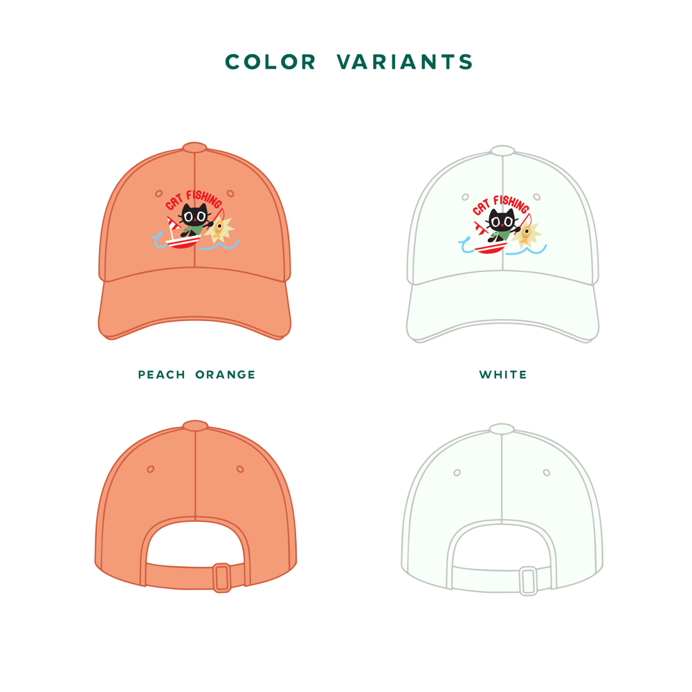Image of [LIMITED PREORDER] CAT FISHING HAT