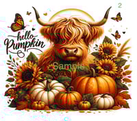 Image 2 of Thanksgiving Dtf Ready to PressTransfers