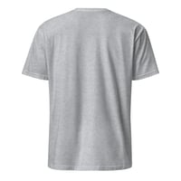 Image 4 of Adult Grey Short-Sleeve Soft Cotton T-Shirt