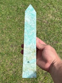 Image 14 of Large Blue Aragonite Obelisk #3072