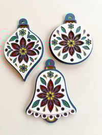 Image 1 of Esferas Navideñas SVG FILE / ARCHIVO DIGITAL 